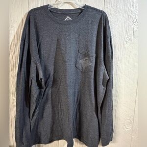 BURLEBO Charcoal Long Sleeve Tee